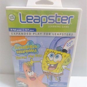 BK27 - Leap Frog SPONGE BOB Saves the Day  Leapster Learning Game Leapster 2
